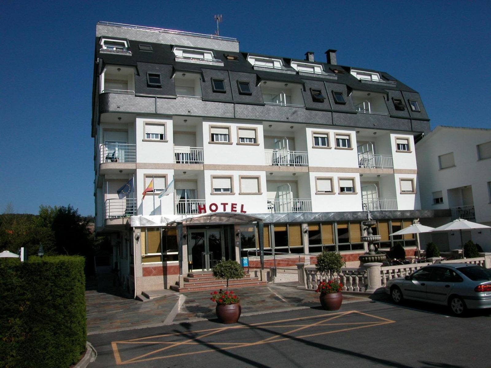 Hotel Pineiro 2 Estrellas Superior Playa de la Lanzada Exteriör bild