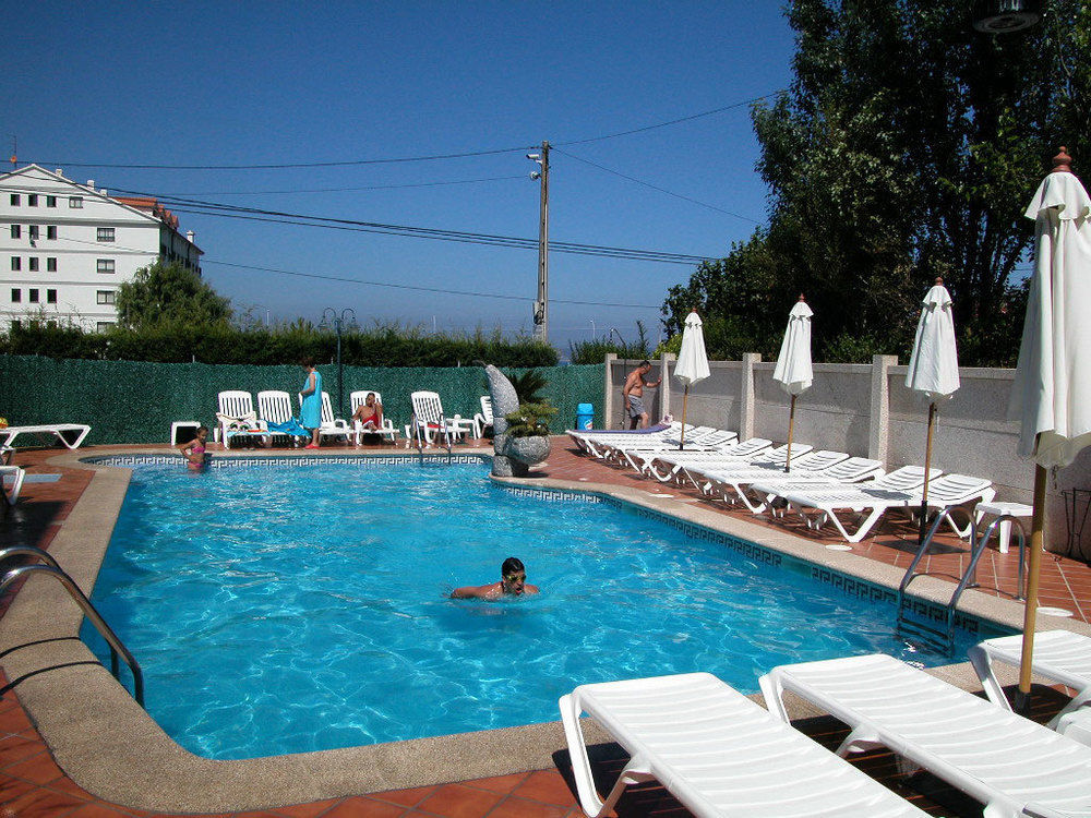 Hotel Pineiro 2 Estrellas Superior Playa de la Lanzada Exteriör bild