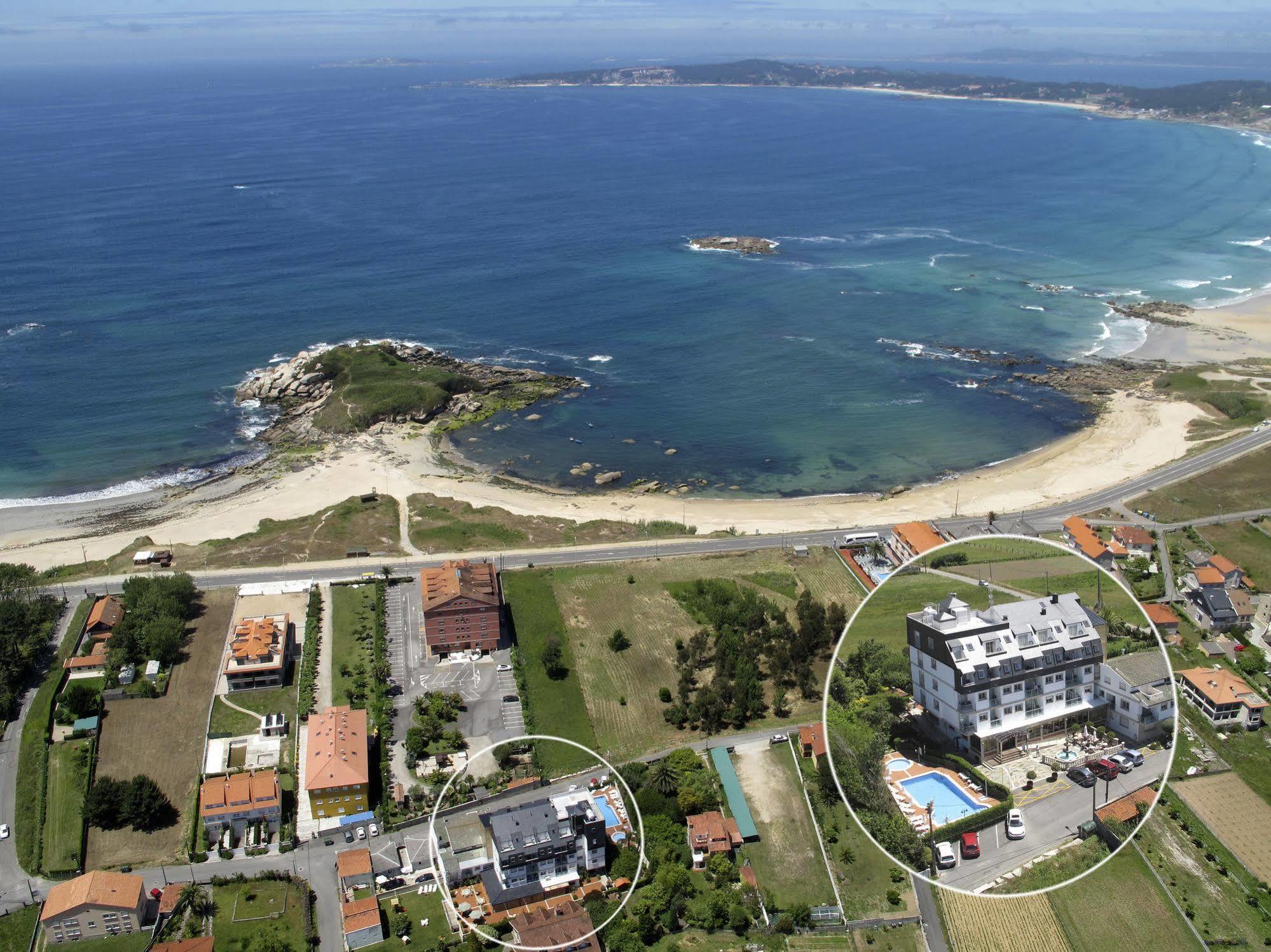 Hotel Pineiro 2 Estrellas Superior Playa de la Lanzada Exteriör bild